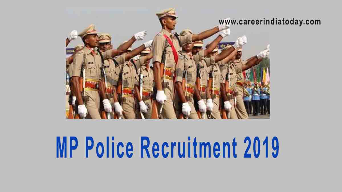 MP Police Constable Recruitment Notification 2019 Apply Online