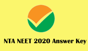 NEET 2020 asnwer key