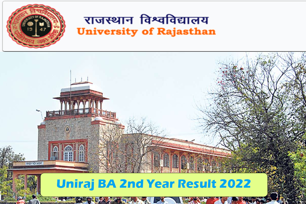 Rajasthan University BA 2nd Year Result 2022 (LINK) Uniraj Second Year Result
